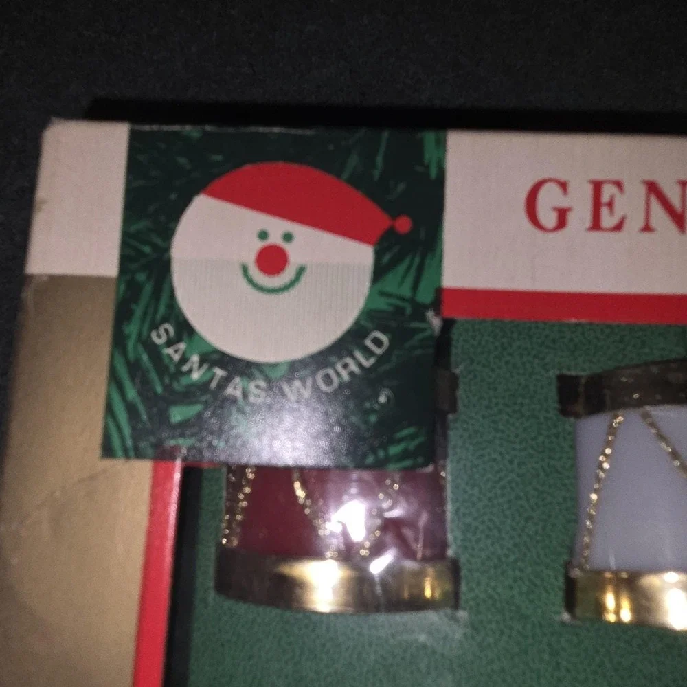 Vintage Kurt Adler Santa's World Italian Miniature Christmas Lights Tested